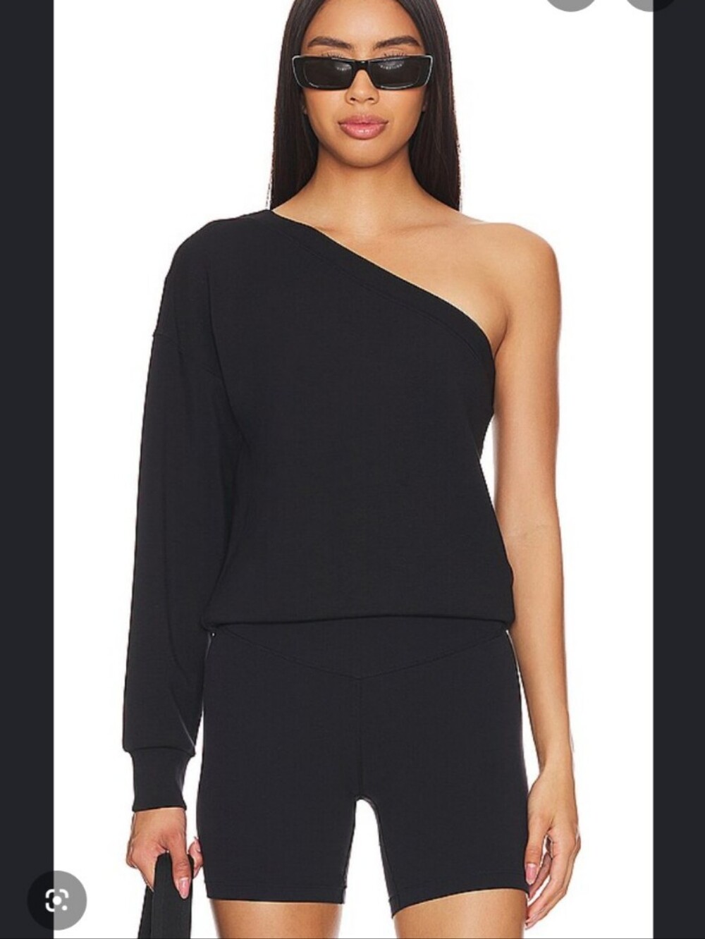 Spanx Air Essentials One Shoulder Long Sleeve NWT